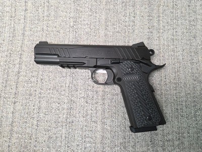 SAVAGE ARMS 1911 GOVT BLACK MELONITE RAIL .45 ACP - Image 2 of 3