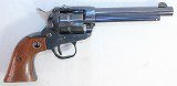 RUGER VINTAGE RUGER SINGLE-SIX CONVERTIBLE 22 LR/WMR 5.5" BLUED W/ ORIG BOX & PAPERS .22 LR/.22 WMR - 2 of 11