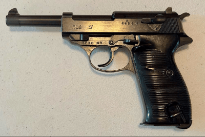 WALTHER P.38 BYF43 Mfg. 1943 Matching Eagle/135 9MM LUGER (9x19 PARA) - Image 1 of 25