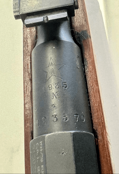 MOSIN-NAGANT M91/30 Hex Receiver 1935 Tula Arsenal All Matching 7.62X54MMR - Image 9 of 25