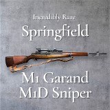 SPRINGFIELD ARMORY M1 Garand M1D Sniper.30-03 SPRINGFIELD