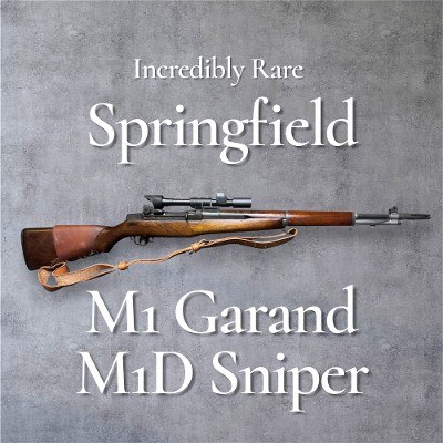 SPRINGFIELD ARMORY M1 Garand M1D Sniper.30-03 SPRINGFIELD - Image 1 of 22