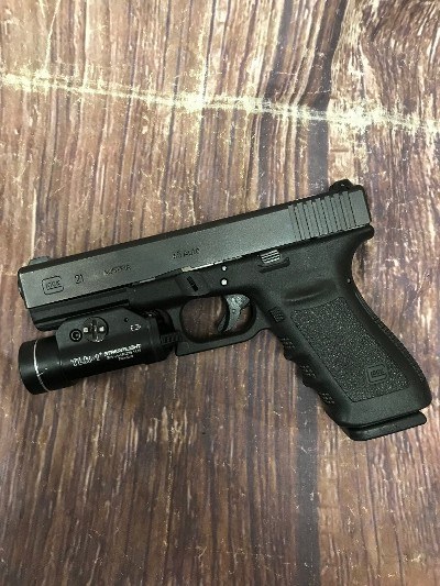 GLOCK G21 SF Police Trade In w/ TLR-1 & Night Sights .45 ACP - Image 2 of 8