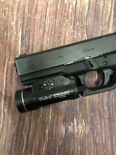 GLOCK G21 SF Police Trade In w/ TLR-1 & Night Sights .45 ACP - Image 4 of 8