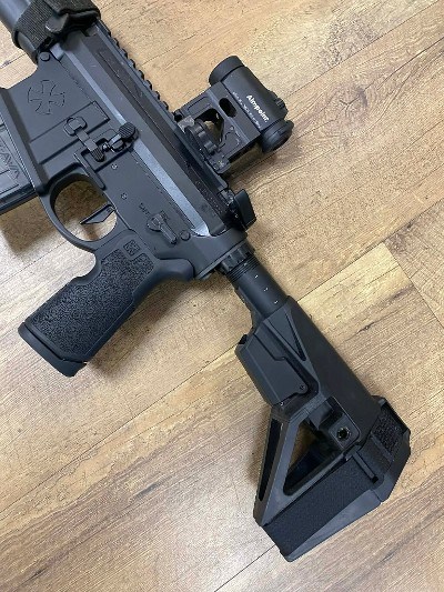 NOVESKE N4 ARP PISTOL AR-15 AR 223 WYLDE SILENCERCO AR UPPER AIMPOINT MODLITE .223 WYLDE - Image 5 of 11