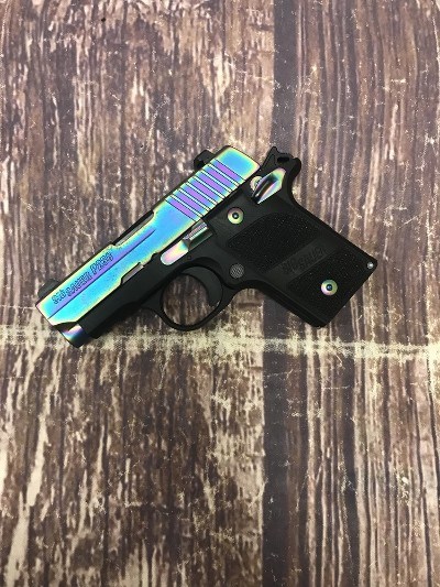SIG SAUER P238 Titanium Rainbow.380 ACP - Image 2 of 6