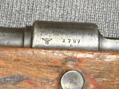 DEUTSCHE WAFFEN RARE 1940 MAUSER 98k 8MM GERMAN WWII WW2 8mm - Image 7 of 7