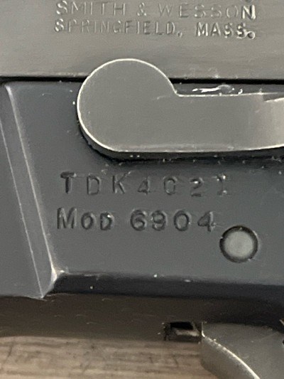 SMITH & WESSON 6904 9MM LUGER (9x19 PARA) - Image 4 of 10