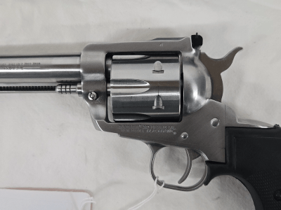 RUGER New Model Blackhawk, Stainless w/Original Hard Case .357 MAG - Image 10 of 12