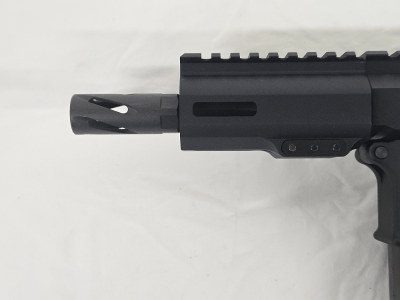 DAVIDSON FIREARMS CO Davidsion Defense/BCA AR-15 Pistol, SBA5 Brace, Range Bag, Magazine, Side Charger .22 WMR - Image 7 of 9