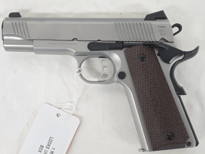 TISAS 1911 Carry Zig M45 Stainless w/Magazine, Original Box, Manuals .45 ACP - Image 3 of 7
