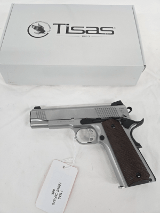 TISAS 1911 Carry Zig M45 Stainless w/Magazine, Original Box, Manuals .45 ACP - Image 1 of 7