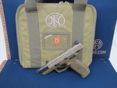 FN FNX-45 TACTICAL FDE .45 ACP - Image 1 of 3
