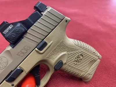 FN 509 SUB COMPACT FDE 9MM MOS VIPER RED DOT 9MM LUGER (9x19 PARA) - Image 6 of 7