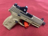 FN 509 SUB COMPACT FDE 9MM MOS VIPER RED DOT 9MM LUGER (9x19 PARA) - Image 2 of 7
