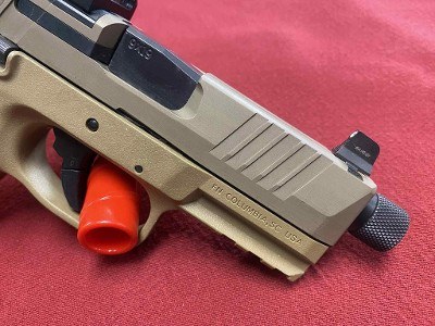 FN 509 SUB COMPACT FDE 9MM MOS VIPER RED DOT 9MM LUGER (9x19 PARA) - Image 4 of 7