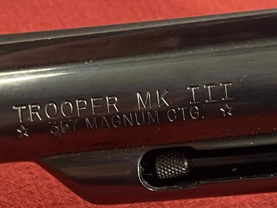 COLT TROOPER MK III MARK 3 .357 MAG - Image 7 of 9