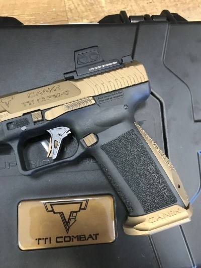 Canik TTI Combat 9MM LUGER (9X19 PARA) - Image 6 of 7