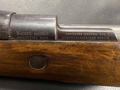MAUSER BERLIN MODELO ARGENTINO 1909 7.65X53MM ARGENTINE (7.65X53MM MAUSER) - Image 4 of 7
