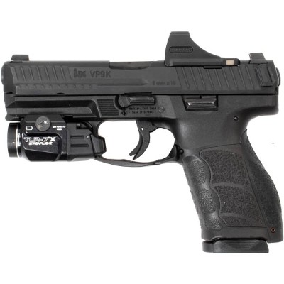 HECKLER & KOCH VP9K + HOLOSUN SCS VP9-GR, STREAMLIGHT TLR-7X 9MM LUGER (9X19 PARA) - Image 1 of 3