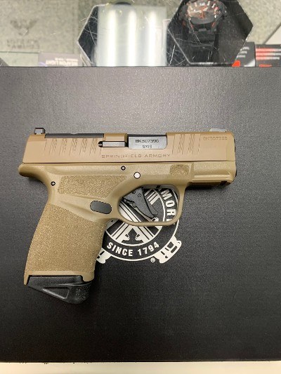 SPRINGFIELD ARMORY HELLCAT OSP [FDE] 9MM LUGER (9X19 PARA) - Image 1 of 6