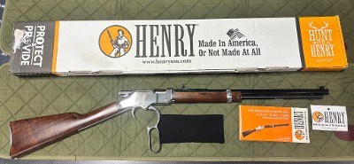 HENRY H004 S SILVER.22 CAL - Image 1 of 6