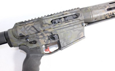 TIMNEY TRIGGERS DNA FIREARMS DNA AR-10 243 WIN 20" CARBON FIBER BBL SIDE-CHARGING TIMNEY TIGGER .243 WIN - Image 7 of 12
