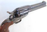 RUGER RUGER NEW VAQUERO 357 MAG 4-5/8" BARREL BLUED W/ ORIGINAL BOX 05106 .357 MAG - 3 of 8