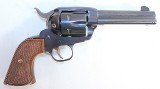 RUGER RUGER NEW VAQUERO 357 MAG 4-5/8" BARREL BLUED W/ ORIGINAL BOX 05106 .357 MAG - 2 of 8
