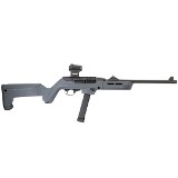 RUGER PC CARBINE + BACKPACKER STOCK, HOLOSUN OPTIC, 6 MAGS 9MM LUGER (9X19 PARA) - 2 of 3