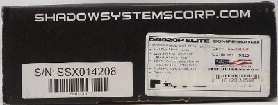 SHADOW SYSTEMS DR920P ELITE BK/BZ OR - Image 2 of 8