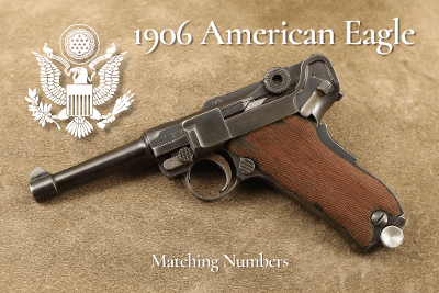 DWM American Eagle Luger German 1906 9MM LUGER (9x19 PARA) - Image 1 of 18