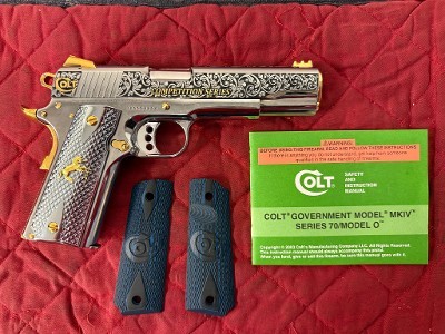 COLT COLT COMPETITION ORO BLANCO.38 SUPER - Image 1 of 7