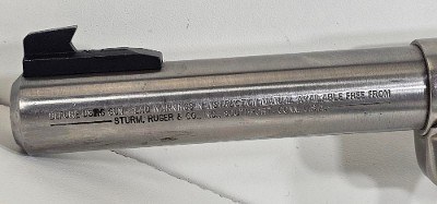 RUGER MARK II TARGET STAINLESS .22 LR - Image 3 of 9