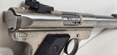 RUGER MARK II TARGET STAINLESS .22 LR - Image 6 of 9