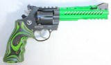KORTH NEW KORTH NIGHTHAWK CUSTOM SUPER SPORT GTA 357 MAGNUM 6" BBL GREEN / DLC .357 MAG - Image 2 of 12