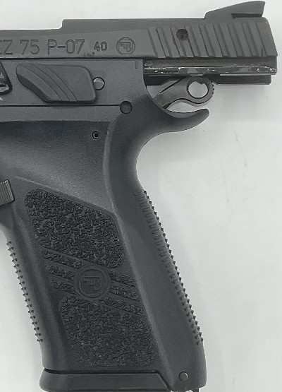 CZ 75 P-07 .40 CALIBER - Image 5 of 12