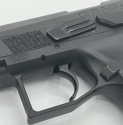 CZ 75 P-07 .40 CALIBER - Image 4 of 12