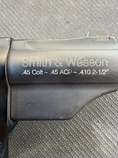 SMITH & WESSON GOVERNOR .45 colt/.45 acp/.410 - Image 3 of 3