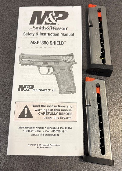 SMITH & WESSON M&P380 SHIELD EZ M2.0 .380 ACP - Image 4 of 4
