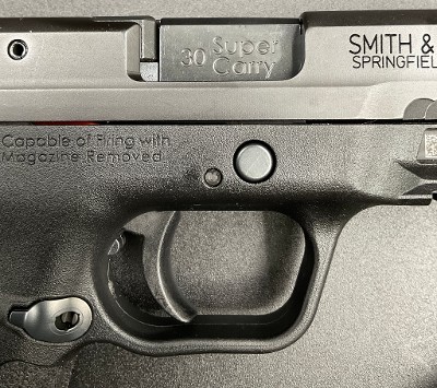 SMITH & WESSON SHIELD EZ .30 SUPER CARRY - Image 5 of 7