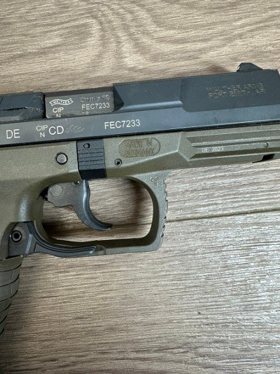 WALTHER 2874172CS 9MM LUGER (9x19 PARA) - Image 7 of 8