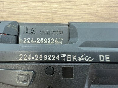 HECKLER & KOCH HK VP9 9MM LUGER (9x19 PARA) - Image 8 of 9