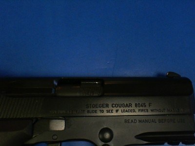 STOEGER 8045 F .45 ACP - Image 3 of 3
