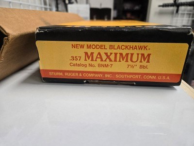 RUGER NEW MODEL BLACKHAWK .357 MAG - Image 6 of 6