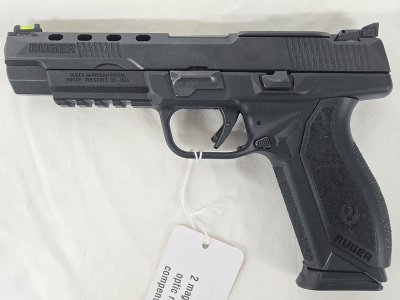 RUGER American Competition, Optic Ready, 2 Mags, Backstraps 9MM LUGER (9x19 PARA) - Image 1 of 10