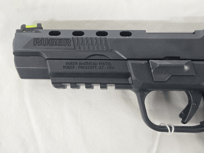 RUGER American Competition, Optic Ready, 2 Mags, Backstraps 9MM LUGER (9x19 PARA) - Image 8 of 10