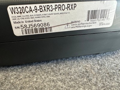 SIG SAUER P320 PRO RXP COMPACT 9MM LUGER (9x19 PARA) - Image 8 of 8