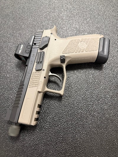 CZ P-07 URBAN GREY THREADED BARREL 9MM LUGER (9x19 PARA) - Image 1 of 8