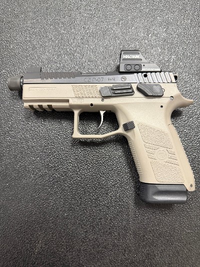CZ P-07 URBAN GREY THREADED BARREL 9MM LUGER (9x19 PARA) - Image 5 of 8